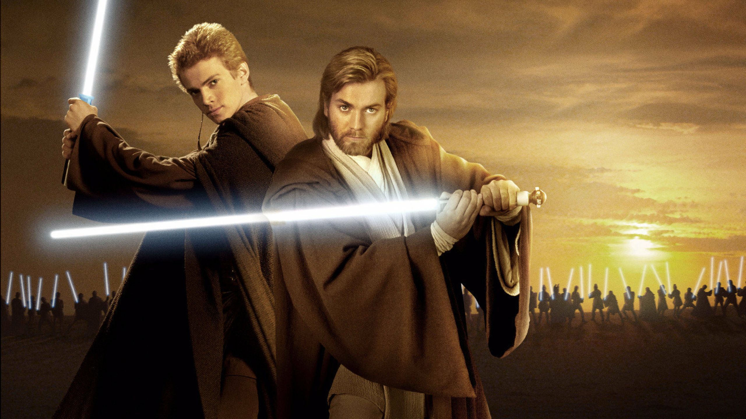 Star Wars: Episode 2 - Attack of The Clones - obi-wan kenobi and Anakin
