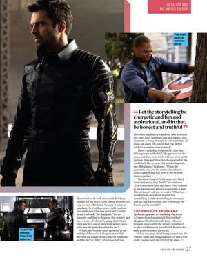  The 매, 팔 콘 and The Winter Soldier || SFX Magazine 기사