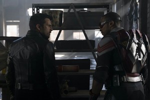  The elang, falcon and Winter Soldier - Promotional foto