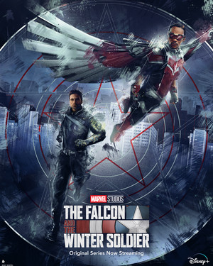  The 매, 팔 콘 and the Winter Soldier - Promo Poster