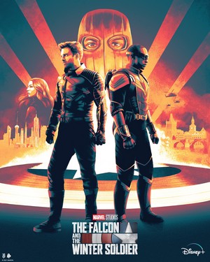  The falke, falcon and the Winter Soldier || Promotional Poster