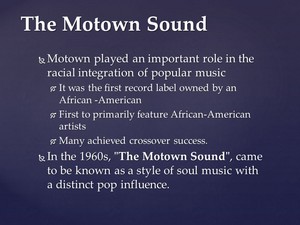 The Motown Sound