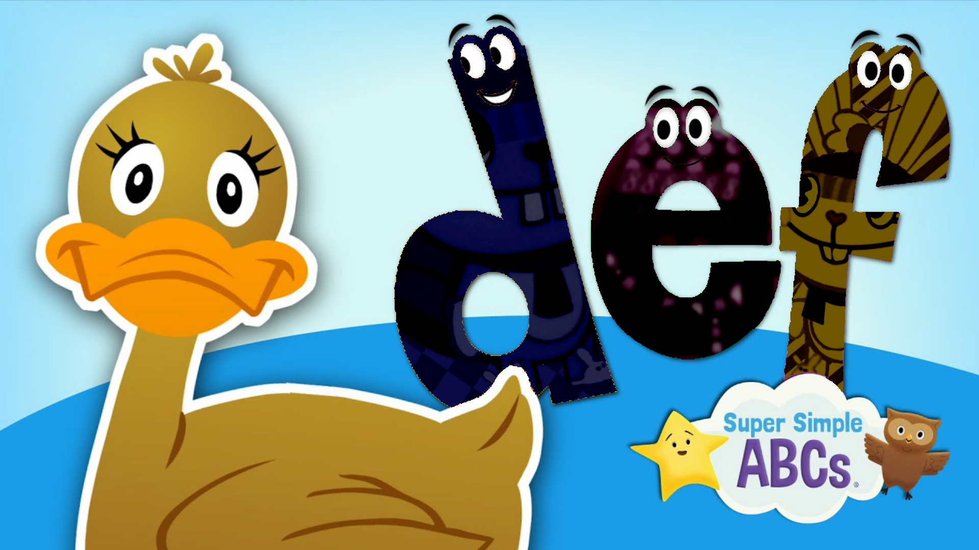 The Sounds Of The Alphabet | D-E-F | Super Sïmple ABCs - Nursery Rhymes ...