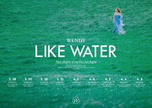  WENDY 웬디 The 1st Mini Album [Like Water]