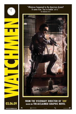  Watchmen - O Filme (2009) Character Poster - Comedian