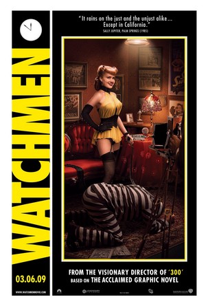  Watchmen – les Gardiens (2009) Character Poster - Silk Spectre