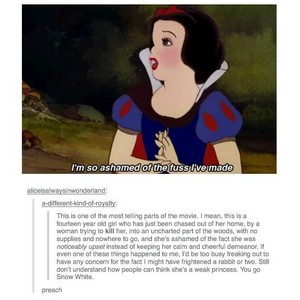 You go, Snow White!