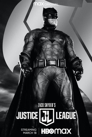  Zack Snyder's Justice League - Character Poster - バットマン