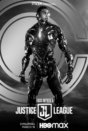  Zack Snyder's Justice League - Character Poster - Cyborg