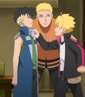  boruto and kawaki and Naruto