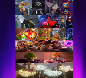  ! ! ! ! Ratchet and Clank and Rivet and Kit Rift Apart Characters Dimension