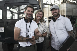  Army of the Dead (2021) Behind the Scenes - Zack and Deborah Snyder with Wesley Coller