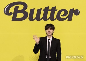  BTS 'Butter' Global Press Conference | Press foto's || SUGA