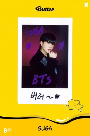  BTS 'Butter' Polaroids
