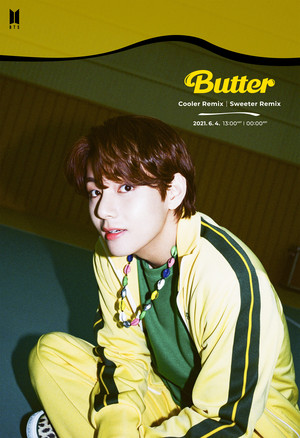  BTS 'Butter' Remix Teaser foto (Sweeter / koeler, koelwagen Ver.) | V