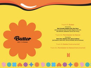  बी टी एस 'Butter' Tracklist