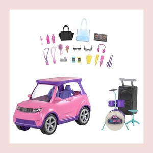  Barbie: Big City, Big Dreams Car & Accessories Playset