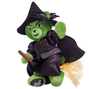  Build-A-Bear ~ The Wizard of Oz Wicked Witch Teddy menanggung, bear