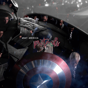  Captain America |⭐| Happy Fireworks hari