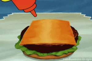 thịt băm có lẫn phô mai, cheeseburger, phô mai