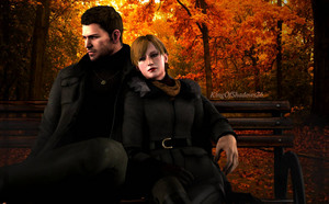  Chris Redfield and Ada Wong