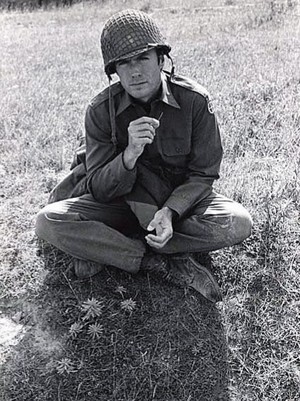  Clint Eastwood on the set of Kelly’s Heroes