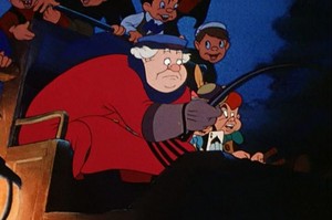  Coachman, Pinocchio and Lampwick