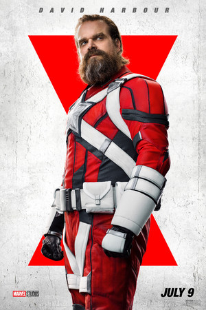  David Harbour as Alexei Shostakov / Red Guardian || Black Widow || Character Posters
