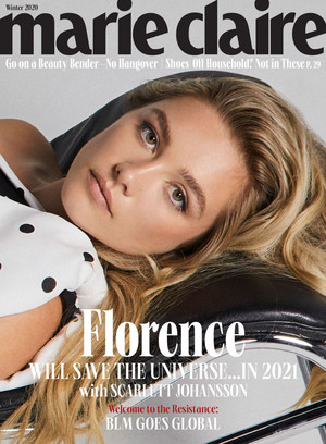  Florence Pugh - Marie Claire Cover - 2020