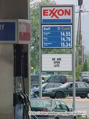 Gas Station Sign 14