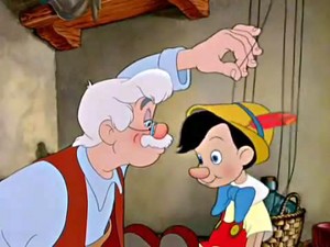 Geppetto and Pinocchio 