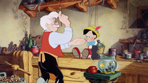  Geppetto and Pinocchio