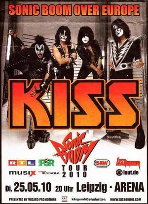  Kiss ~Leipzig, Germany...May 25, 2010 (Sonic Boom Over Europe Tour)