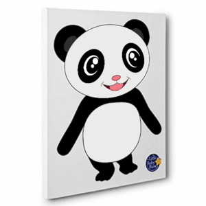 Lïttle Baby Bum Panda Kïds Room Colorïng Canvas Decor