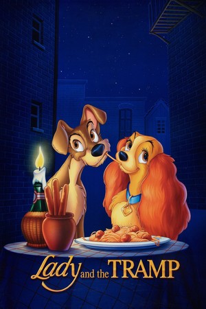  Lady and the Tramp (1955) Poster