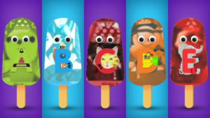  Learn ABC's Wïth Alphabet Ice Cream Popsïcles Song | ABC Songs For Chïldren