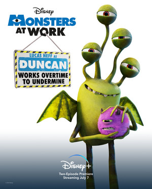 Monsters at Work - Character Poster - Duncan