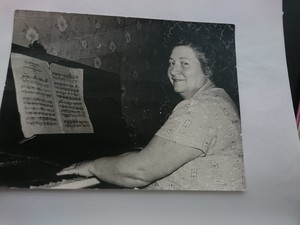  My mother playing Chopin
