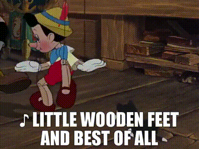 Pinocchio and Figaro