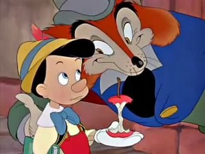 Pinocchio and Honest John