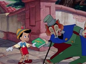 Pinocchio and Honest John 
