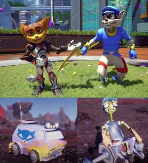  Ratchet & Clank Rift Apart PS5 Sly Cooper and Bentley Easter Egg