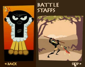  Samuraï Jack Battle Staffs