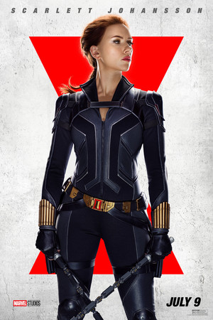  Scarlett Johansson as Natasha Romanoff || Black Widow || Character Posters