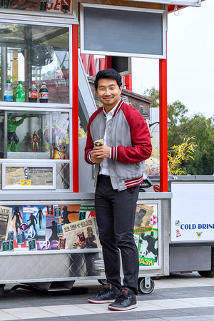  Simu Liu || photographed for the Avengers Campus Disneyland Opening Event || June 2, 2021