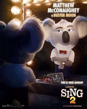  Sing 2 || Matthew McConaughey as Buster Moon