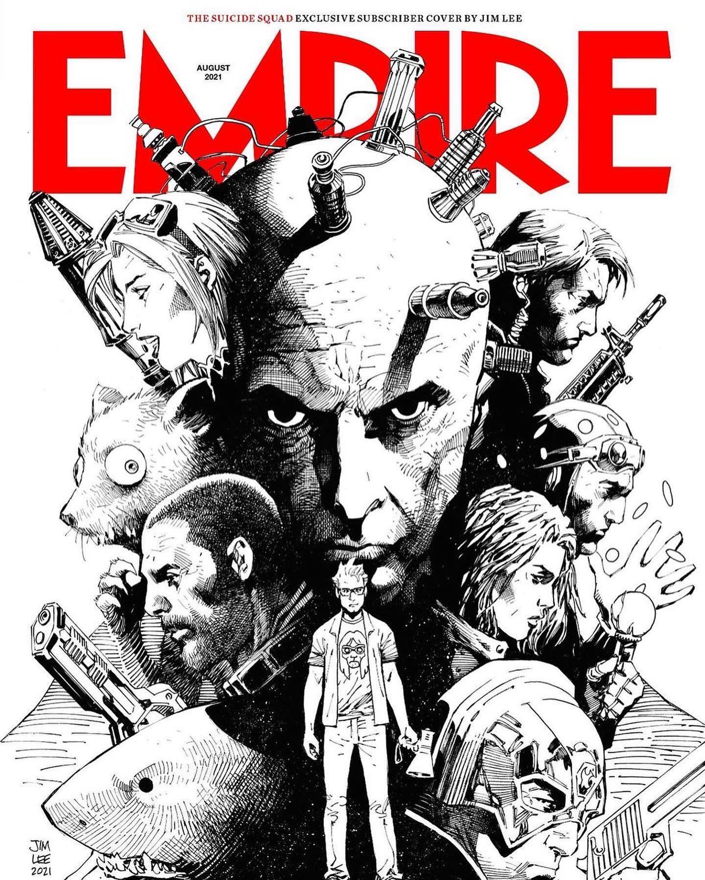 The Suicide Squad - Empire Magazine Cover - August 2021