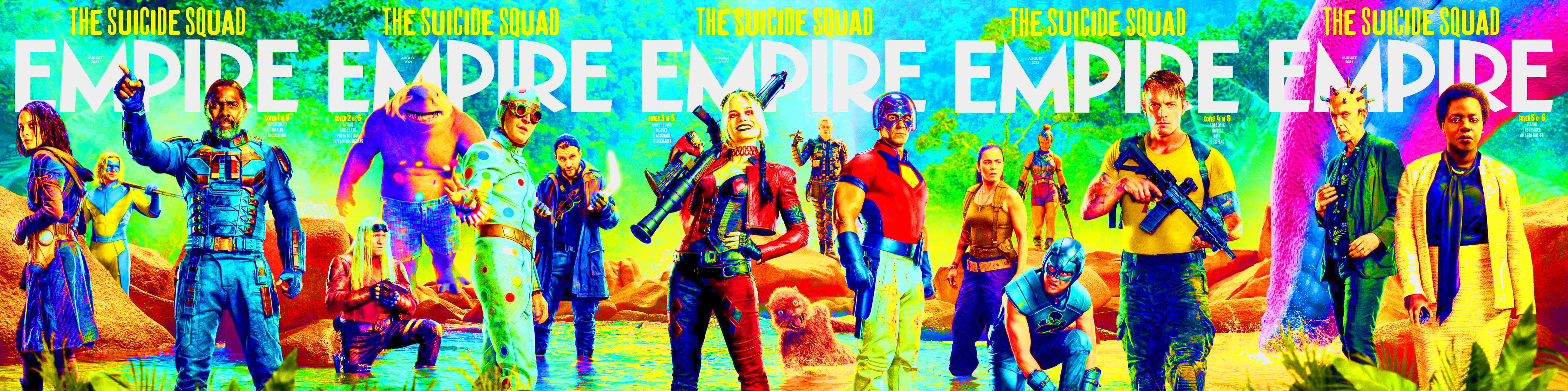 The Suicide Squad - Empire Magazine Covers - August 2021