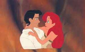 Walt Disney Production Cels - Prince Eric & Princess Ariel