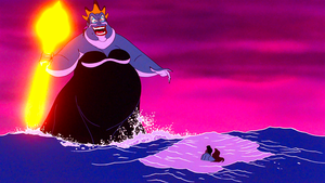  Walt Дисней Screencaps - Ursula, Prince Eric & Princess Ariel